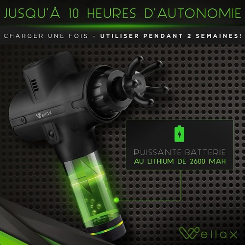 Pistolet massage wellax - de,