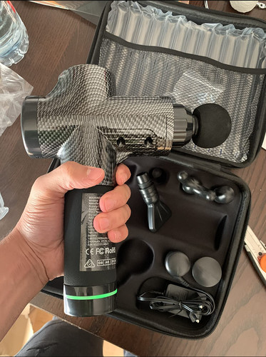 Pistolet massage musculaire - de,